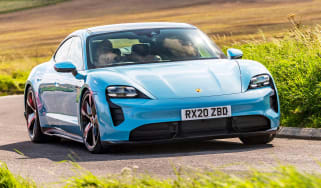 Porsche Taycan front